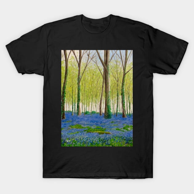 The Bluebell Wood T-Shirt by richardpaul